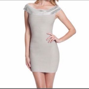 Guess silver dress